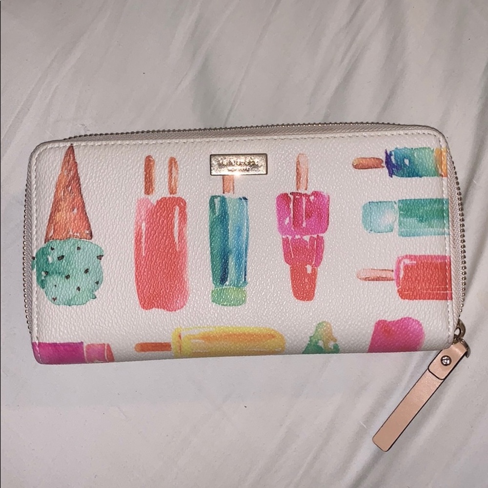 Ice cream print wallet